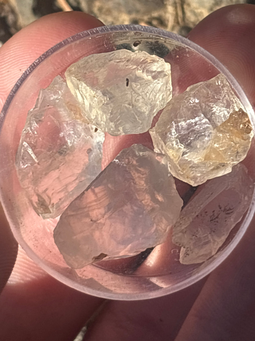 10 gram lots Facet grade pegmatite gemstone rough!
