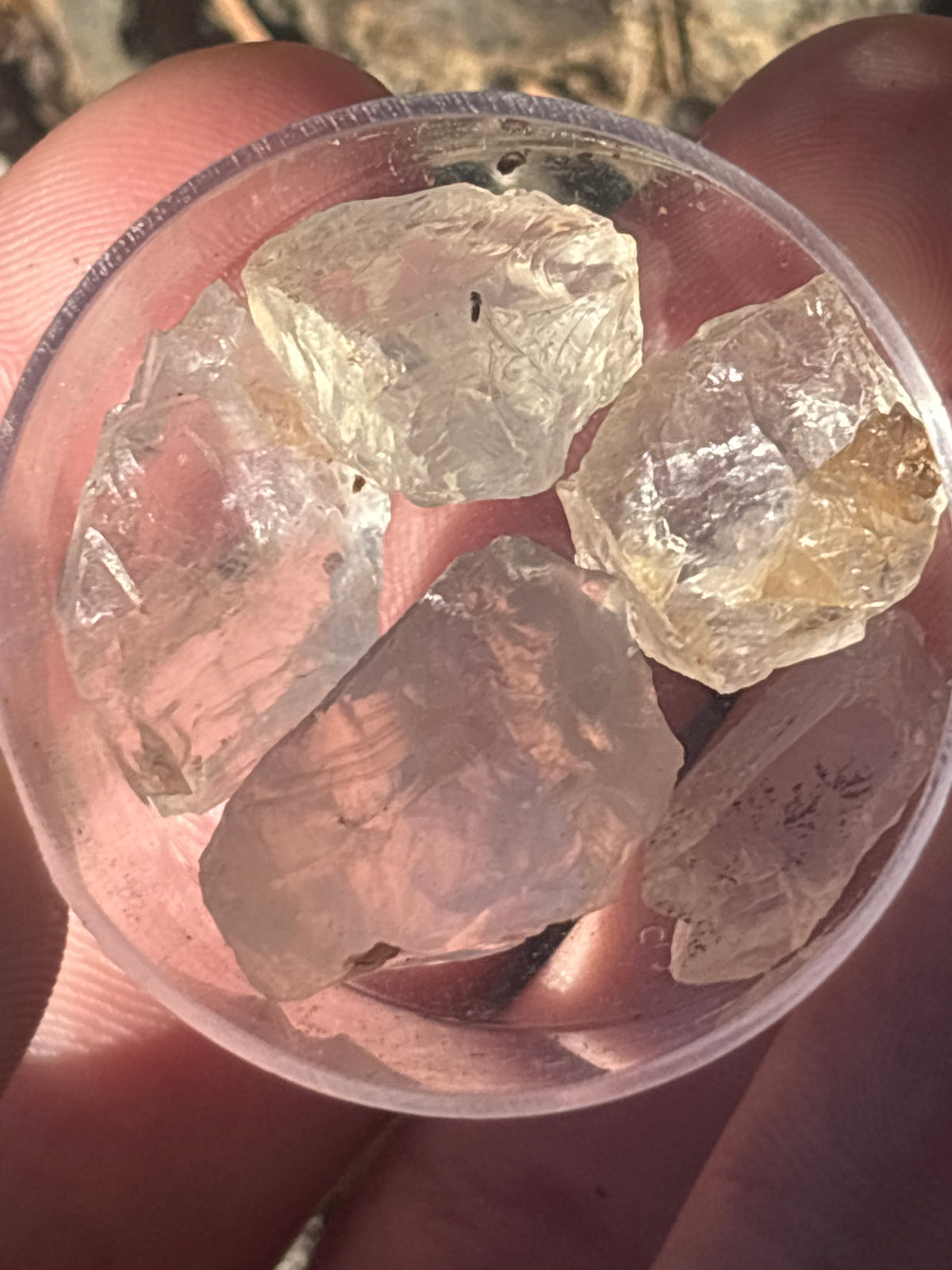 10 gram lots Facet grade pegmatite gemstone rough!