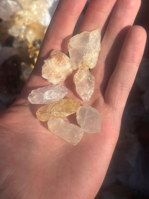 10 gram lots Facet grade pegmatite gemstone rough!