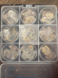 10 gram lots Facet grade pegmatite gemstone rough!