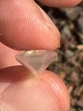 7 carat Opposed bar faceted pegmatite crystal